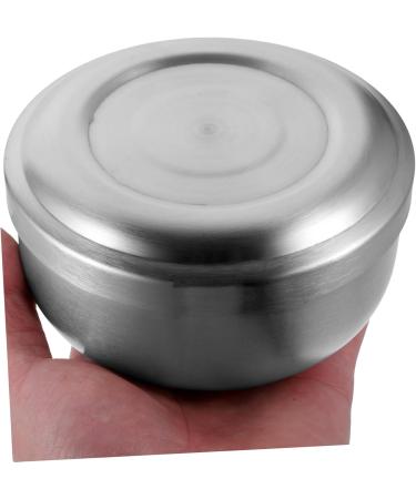 Magiclulu 3-St Men s Shave Soap Shell Container - Heavy-Duty Stainless Steel Shaving Cup with Lid | Premium Shaving Foam Holder - Buy Online on GoSupps.com