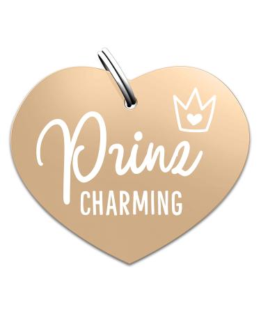 Soulhorse brand horse pony dogs Happy brand Horse brand G cksbringer G ztzengel Sattel Heart Bridle Zumzeuge Vorzeukzeit Keyring talisman for animals and humans (Prince Charming Champagner) - Buy Online on GoSupps.com