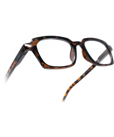 Gian Marco Venturi Unisex Sondrio Tortoise Reading Glasses - Stylish Comfortable & International Shipping Available - Buy Online on GoSupps.com