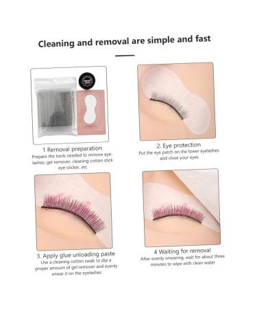 FOMIYES 600pcs Eyelash Cleaning Cotton Micro Brushes Essential Lash Tech Supplies for Eyelash Extensions & Mascara Care - Buy Online on GoSupps.com
