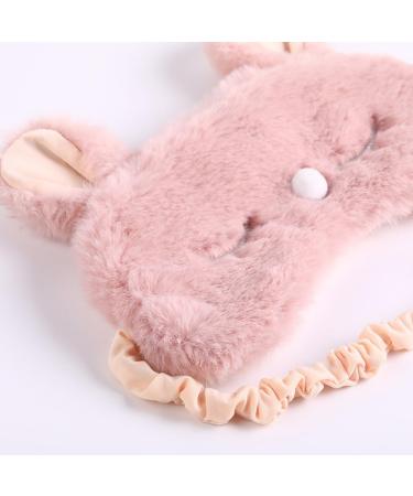 SEWOART Eye Shadow Cover Sleeping Mask For Women Comfortable Sleeping Mask Blindfold Animal Blindfold Eye Shades Eye Mask Eye Patch Bean Paste For Sleeping Pink 19*85CM Pink - Buy Online on GoSupps.com