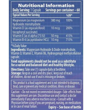 Zinc and Magnesium Bundle (60 Count) for Immune Support and Muscle Relief - Includes Vitamin B6, D, and E - Buy Online on GoSupps.com