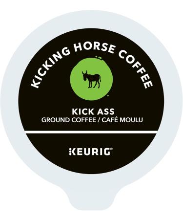 Kicking Horse Kick Ass Dark Roast K-Cup Coffee Pods 10 Count Kick Ass 10 count (Pack of 1) - Buy Online on GoSupps.com