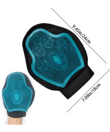 DHinkyoung Horse Massage Glove Horse Grooming Brush Multifunctional Horse Brush Glove Breathable Horse Hair Remover Mitt for Horse Dog and Cat Washing Grooming Shedding - Buy Online on GoSupps.com