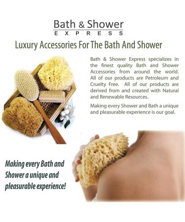 Medium Sea Wool Sponge 4-5 inches - Bath & Shower Express - Natural Renewable Resource - Buy Online on GoSupps.com