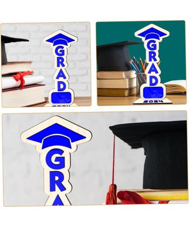 MERRYHAPY 2024 Graduation Party Decorations - Elegant Home & Festival Decor for College Celebrations Paper & Wooden Set Up - Buy Online on GoSupps.com