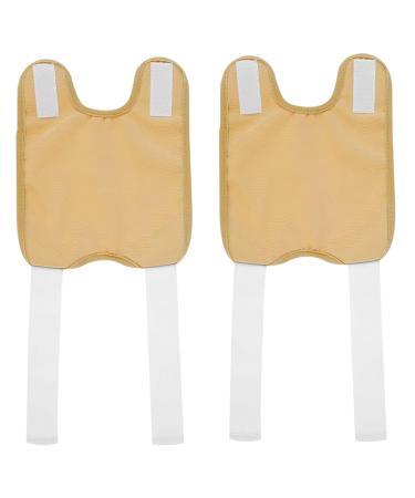 Knepads Rastor Oil Pack for knees 1 pair of reusable penetration -proof castor oil packs wrap -thickened fastening tape waterproof castor oil knee pack