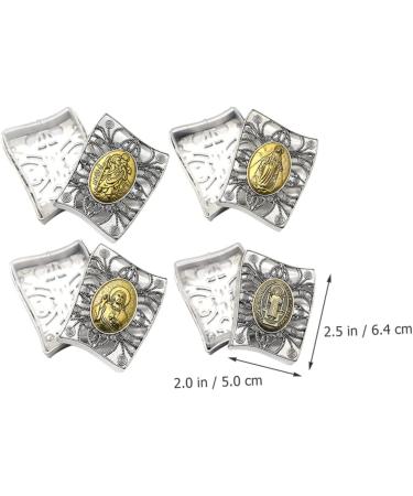 Zerodeko 20 Pcs Box Rosary Box Cage Charms Christian Charms Bracelets Bracelet Jewelry Container Prayer Beads Case Essential Oil Necklace Lugs for Women Travel Gift Box Earrings Zinc Alloy 6.4x5cmx5pcs Goldenx5pcs - Buy Online on GoSupps.com