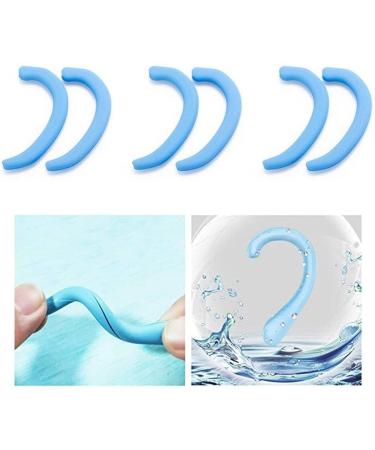 10pcs/Set Silicone Earcaps Ear Protector Caps Anti Slip Mask Ear Grips Hook Soft Mask Ears Retainers Extension Buckle Blue - Buy Online on GoSupps.com