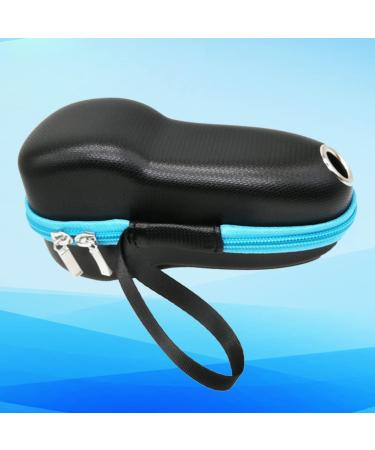 Frcolor Electric Shaver Travel Bag - Fabric Razor Case - Portable Storage Organizer - Digital Blue 18x8cm - Buy Online on GoSupps.com