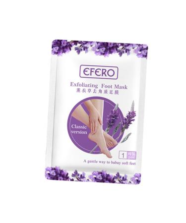 FRCOLOR Beauty Mask 2 Pairs Dead Skin Callus Exfoliating Foot Mask Pedicure Moisturizing Mask Spa Foot Socks Dead Skin Remover for Feet Hard Nourish Foot Patch Non-woven Plus Plastic Bag