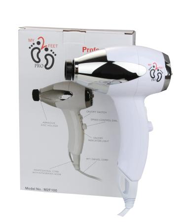 My2Feet Professional Electric Callus Remover+Replacement Disks White