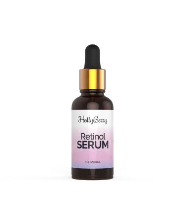 Retinol Serum - Hyaluronic Acid - Reduced Wrinkles - Fine Lines - Acne - Hydrate Brighten your look Safe for Sensitive Skin 30ml Hollyberry Cosmetics - Anti ageing