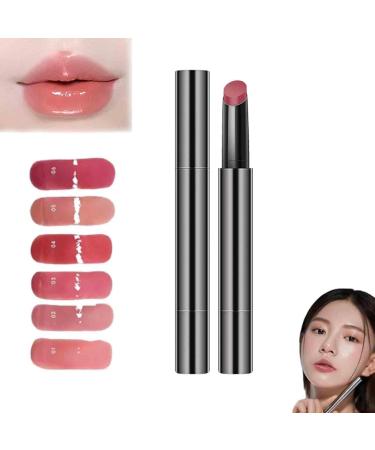 Jelly Gloss Lipstick, Moisturizing Lipstick, Long Lasting Lipstick, Waterproof, Non-fading, Mirror Lip Gloss, Plumping Lip Gloss, Lip Gloss Stick