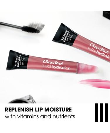 ChapStick Total Hydration Tinted Lip Oil, Subtle Pink - 0.24 oz - Buy Online on GoSupps.com
