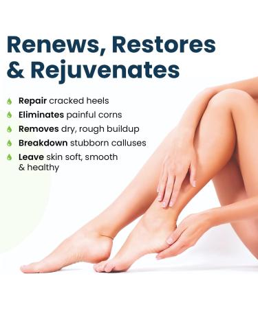 Tea Tree Foot Soak Callus Remover Gel - Extra Strength Callus Remover Gel & Foot Soak With Epsom Salts For Calluses Dry Cracked Heels Toenail Fungus & Odor - Pedicure for Tired Feet - Buy Online on GoSupps.com