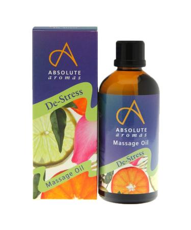 Absolute aromas relaxing bathing & massage oil 100ml- frankincense lavender jasmine & rose pure essential oils on a jojoba sweet almond and night candle base