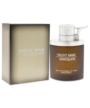 Myrurgia Yacht Man Eau De Toilette Spray for Men Chocolate 3.4 Ounce 3.4 Fl Oz (Pack of 1) - Buy Online on GoSupps.com