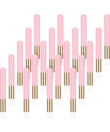 20-Piece Pink Lash Shampoo & Blackhead Brush Set for Deep Facial Cleansing and Eyelash Extensions - Buy Online on GoSupps.com