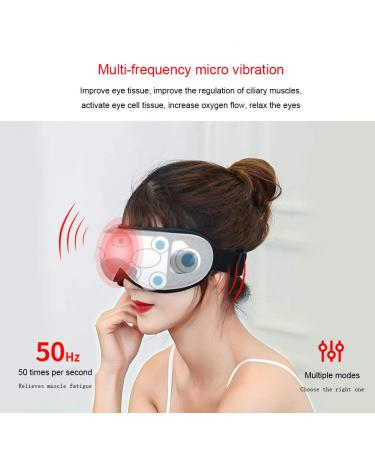 Buy New Intelligent Wireless Eye Massage Device - Air Pressure Hot Compression & Music - Foldable Home Care | XZWLD - Buy Online on GoSupps.com