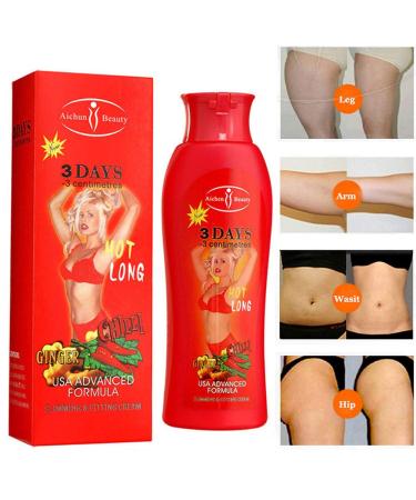 AICHUN BEAUTY Hot Chilli & Ginger Slimming Cream - Fast Fat Loss & Weight Loss Solution (200ml) | International Shipping Available - Buy Online on GoSupps.com