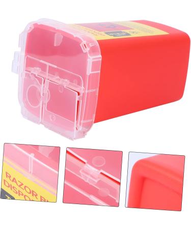 Hapinary 1 STK Hairdresser Razor Disposal Blades - Portable Sharp Waste Disposal Container for Travel - Buy Online on GoSupps.com