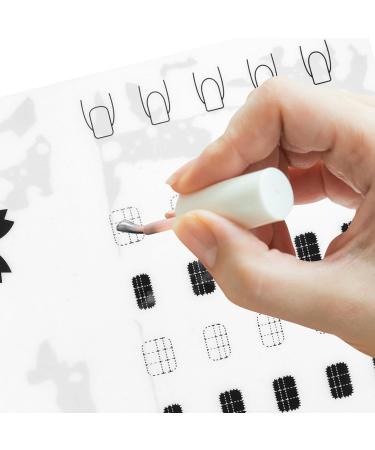 Beaupretty Nail Silicone Mat Nail Practice Pad Acrylic Nail Training Mat Nail Practice Template Manicure Practice Mat - Buy Online on GoSupps.com