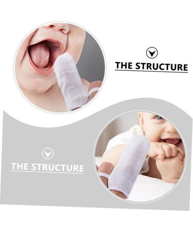 Goohochy 18-Piece Infant Tooth Cleaning Set - Gentle Oral Care for Babies | Gaze Fingerling Toothbrush & Gauze Tools - Buy Online on GoSupps.com