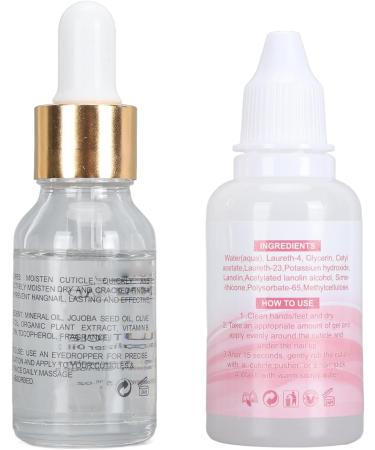 Nail Cuticle Remover Kit Nourish Promote Nail Growth Cuticle Remover Kit for Travel Use (LS152-3) - Buy Online on GoSupps.com