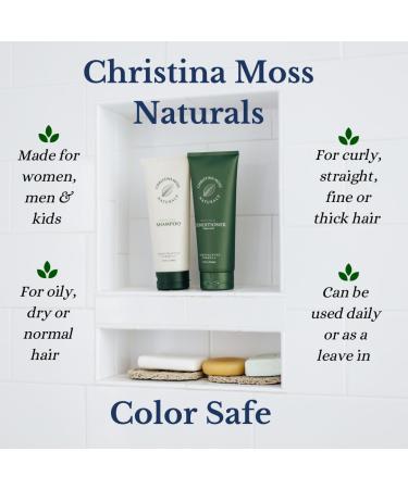 Peppermint Hair Conditioner - Deep Conditioning & Hydration for All Hair Types | Non-Toxic with Rosemary & Aloe - 8 oz - Buy Online on GoSupps.com