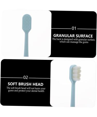 4 Pack Soft Infant Toothbrushes | Super Soft Sensitive Cleaning Tool | High-Quality Transparent PBT Filament for Kids - Buy Online on GoSupps.com