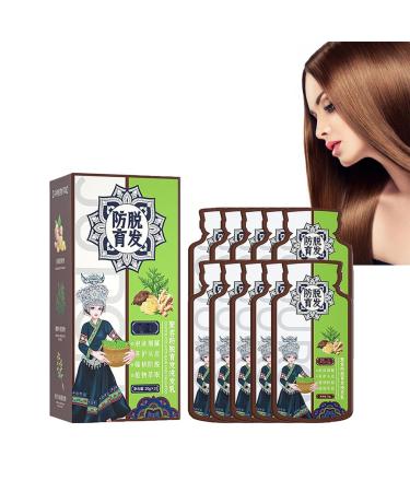 Shampooing explosif au gingembre et aux produits phytochimiques pour le contr le de la chute des cheveux extrait de plante de gingembre shampooing anti-chute de cheveux shampooing naturel bio 1 bo te