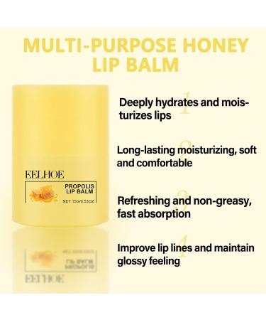 SSGP Honey Lip Butter - Nourishing Night Lip Balm for Dry Lips | Propolis Infused Long Lasting Moisturizer - Buy Online on GoSupps.com
