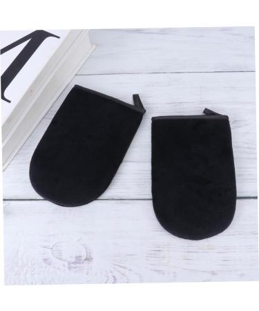 BELLIFFY 2pcs Self Tanning Mitt Applicators Black Self Tanning Gloves for Even Application of Soft and Comfortable Design for Home Use - Buy Online on GoSupps.com