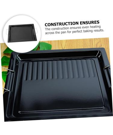 Yardwe 2 Pcs Grill Plate Cast Iron Barbecue Pan Steak Accessories Grilled Barbecue Iron Plate BBQ Iron Plate Nonstick Bakeware Non Stick Baking Pan Barbecue Plate Household Items Square - Buy Online on GoSupps.com