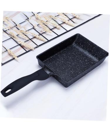 HOMSFOU 3pcs Omelet Pan Cooking Pan Skillet Egg Cooker Pan Tamagoyaki Sandwich Toaster Maker Nonstick Frying Pan Steak Frying Pan Aluminum Alloy + Square Pan Grill Plate 36.5x15cmx3pcs Blackx3pcs - Buy Online on GoSupps.com