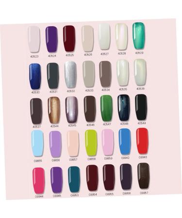 FOMIYES 2pcs Nail Gel Polish Nail Polish Soak off Gel Polish Nail Art Gel Polish Uv Glue mediumx2pcs As Shownx2pcs - Buy Online on GoSupps.com