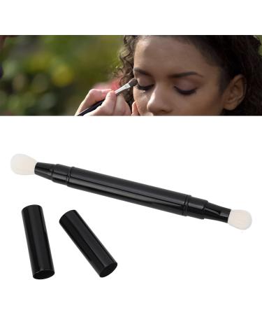 Dual Ended Eyeshadow Brush Retractable Portable Double Makeup Brush with Soft Bristles for Easy Application Automatic Sealing - Buy Online on GoSupps.com