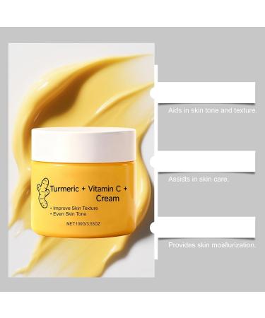 XINRAN Vitamin C cream face lotion body lotion moisturizer turmeric vitamin C body cream turmeric face cream vitamin C faces body creams uneven clay dry skin 4 pieces - Buy Online on GoSupps.com