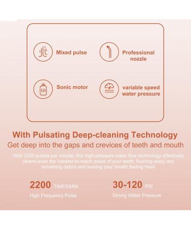 3T6B Cordless Water Flosser - Portable Dental Cleaner for Home & Travel | IPX7 Waterproof 3 Modes | Ideal for Teeth Braces & Bridges Care - Buy Online on GoSupps.com