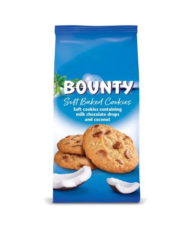 CAIYA Bounty Soft Baked Cookies - Sweet Biscuits with Milk Chocolate Chip and Coconut - 180g