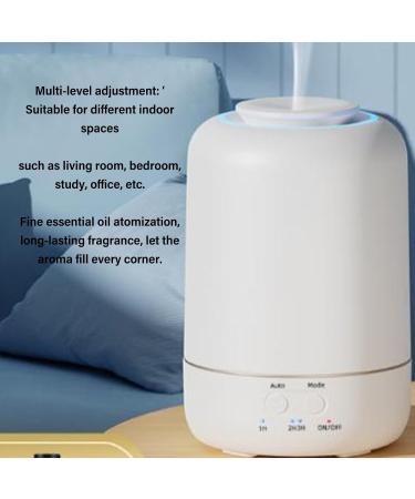 Essential Oil Diffuser - Silent 30ML Aromatherapy Diffuser with Timed Shutdown for Office - US Plug - International Shipping Available - Buy Online on GoSupps.com