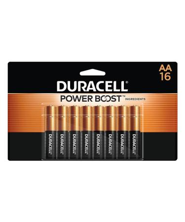 Duracell Coppertop AA Alkaline Batteries Pack of 16