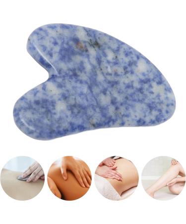 Buy Verdant Touch Heart-Shaped Gua Sha Stones | Facial & Body Massage Tool | 13cm White Scraping Board for Smooth Skin - Buy Online on GoSupps.com