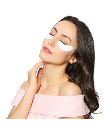 100 Pairs- Eyebeautiful Brand Eyelash Extension Lint Free Under Eye GEL Pad Patches