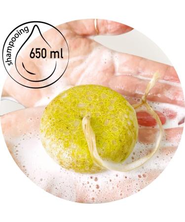 Senso Naturale Ecological Illuminating Lightening Solid Shampoo for Dull Hair with Chamomile Turmeric and Lemon Lightens Golden Highlights 100% Natural and Vegan pH 4.5-5.5 - Buy Online on GoSupps.com