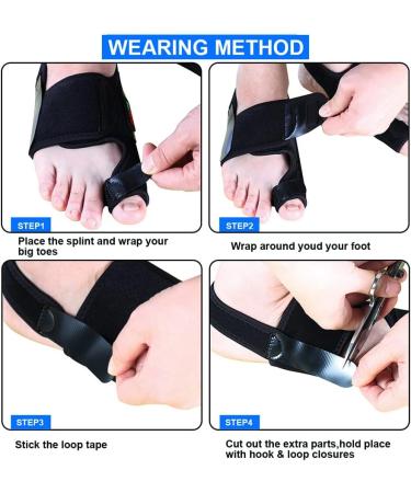 Joyzan Bunion Corrector - Orthopedic Bunion Splint for Men & Women | Hallux Valgus Brace & Pain Relief - Buy Online on GoSupps.com