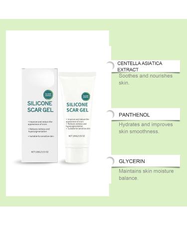 Nuvilo Centella Asiatica & Panthenol Gel for face and body reduces redness and pigmentation suitable for sensitive skin easytouse formula for smoother skin 1 piece 1 piece - Buy Online on GoSupps.com