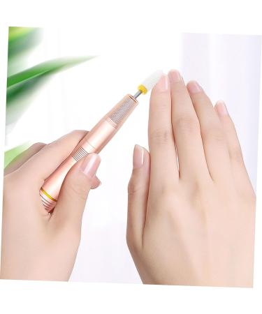 POPETPOP 11pcs Nail Polisher Manicure Ceramics Tools Cuticle Remover Diamond Bits Nail Head Electronic Cleaning Kit Nail Drill Bits Tungsten Steel Alloy Acrylic Steel Nail - Buy Online on GoSupps.com