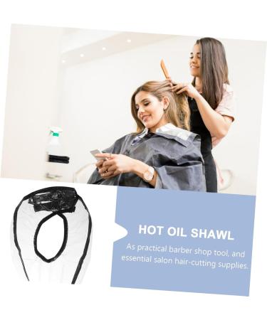 WOONEKY 4 Pcs Shampoo Funnel Hair Straightening Shampoo Hair Dye Tools Sheer Cape Pu Transparent Plastic - Buy Online on GoSupps.com